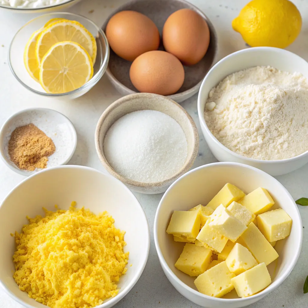 Lemon Cream Cheese Coffee Cake