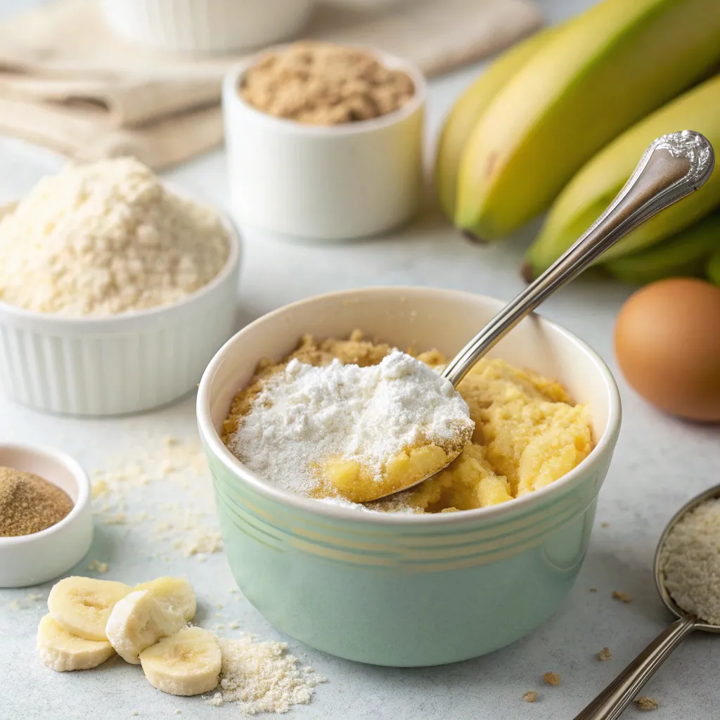 Microwave Banana Bread in a Cup