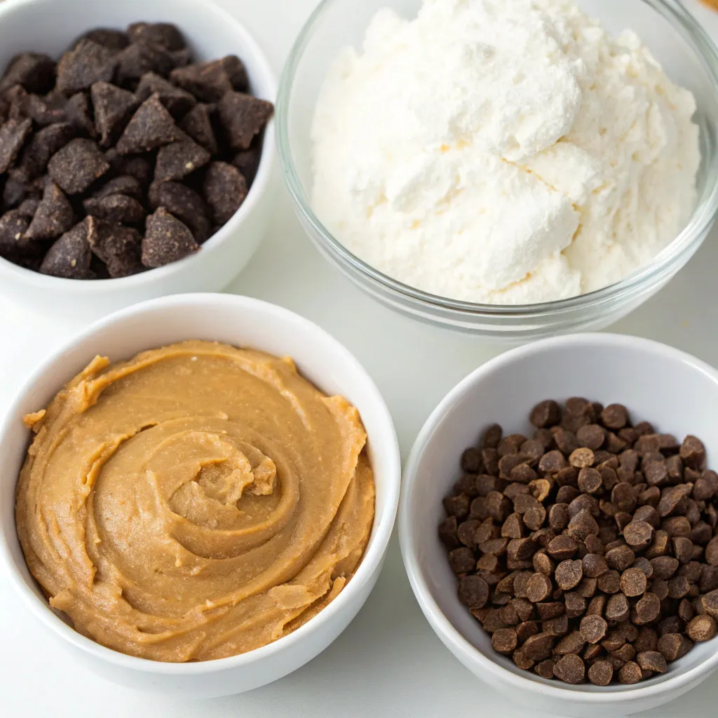 No-Bake Peanut Butter Greek Yogurt Brownie Bars with Chocolate Chips (Incredibly Creamy & Guilt-Free!) 10 No-Bake Peanut Butter Greek Yogurt Brownie Bars with Chocolate Chips