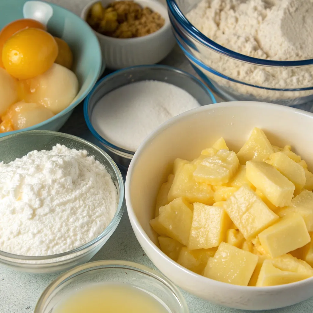 Pineapple Cream Cheese Bundt Cake
