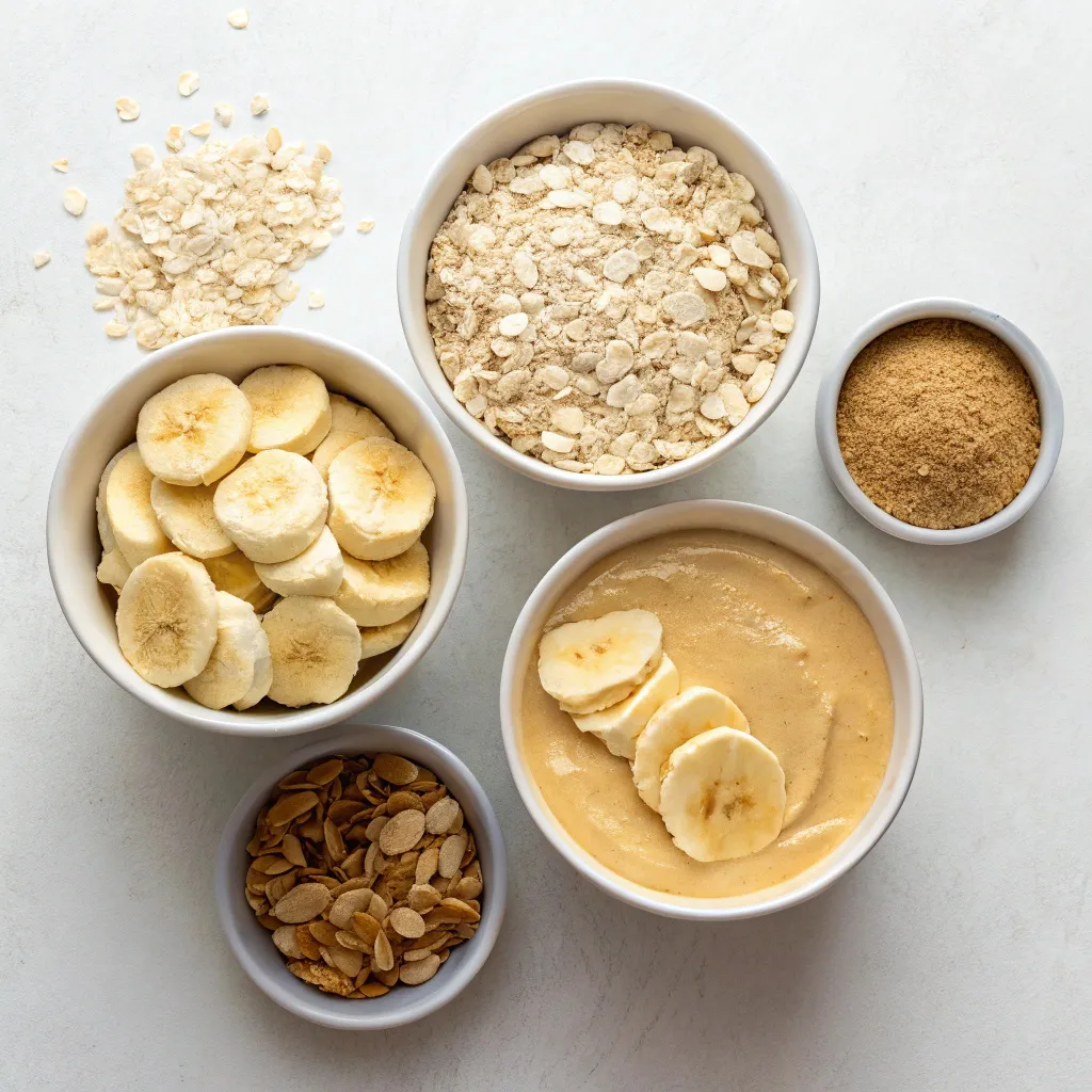 Protein Banana Oat Breakfast Squares