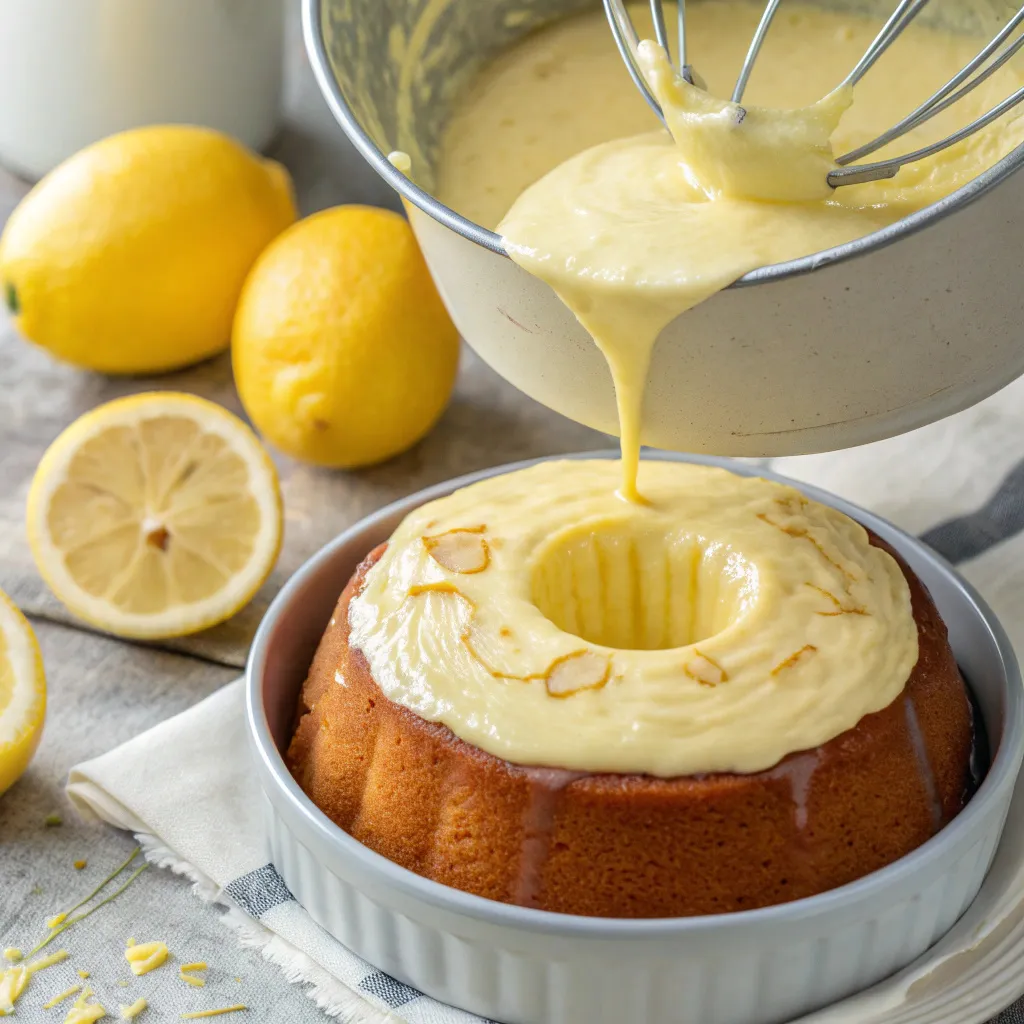 Soft Lemon Pound Cake with Zesty Citrus Glaze
