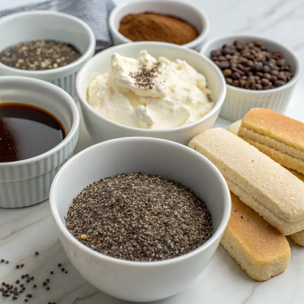 Tiramisu Chia Pudding