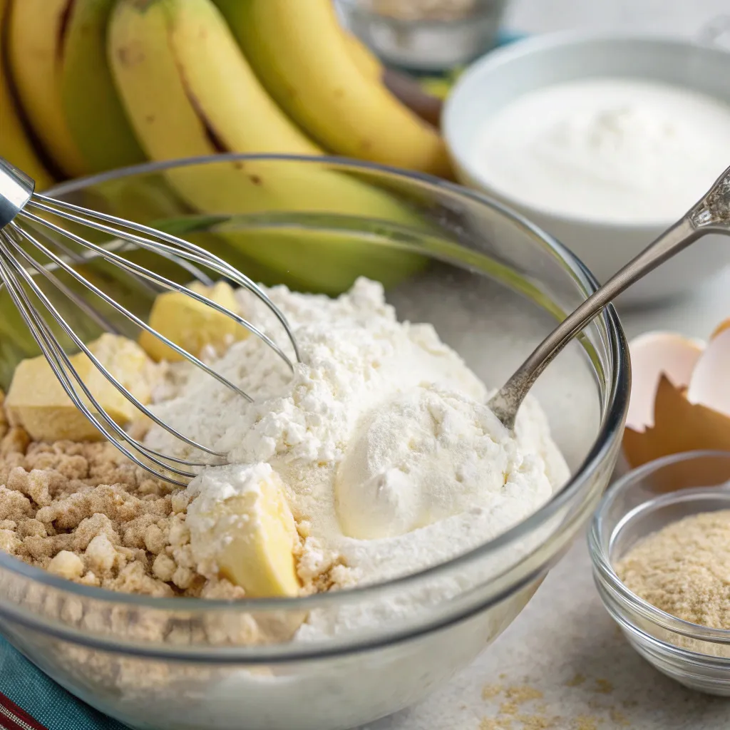 Banana Muffins with Yogurt