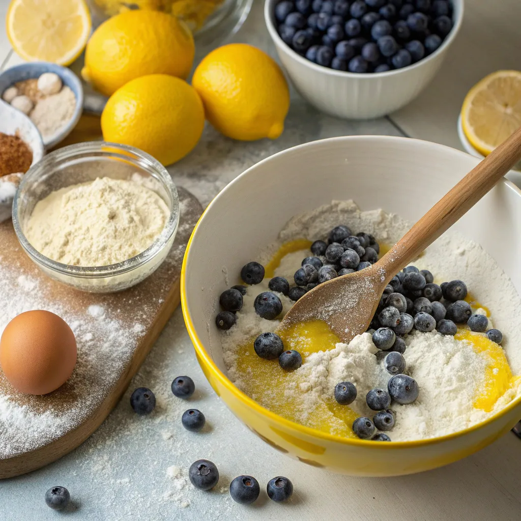 Lemon Blueberry Cake