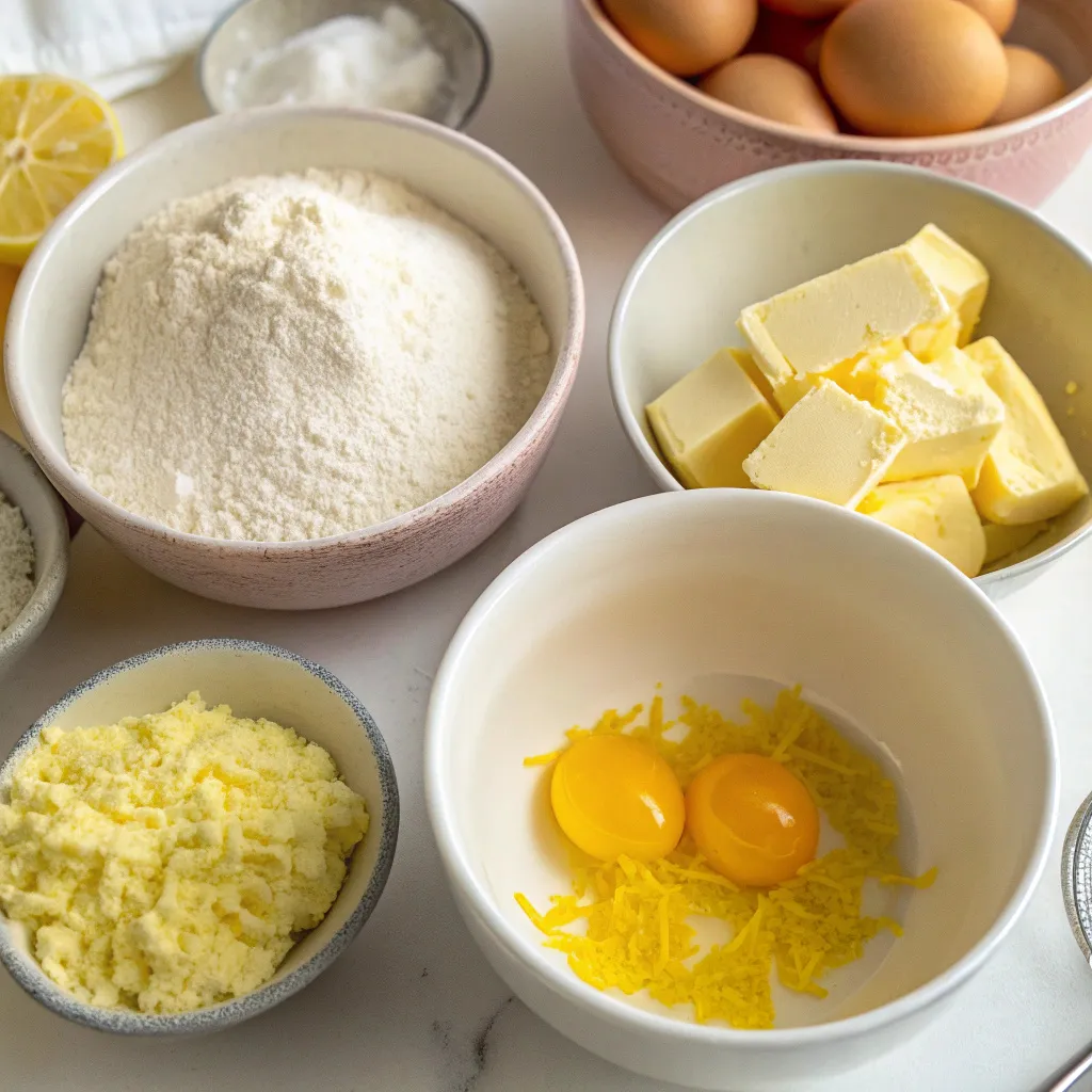 Soft Cakey Lemon Cookies