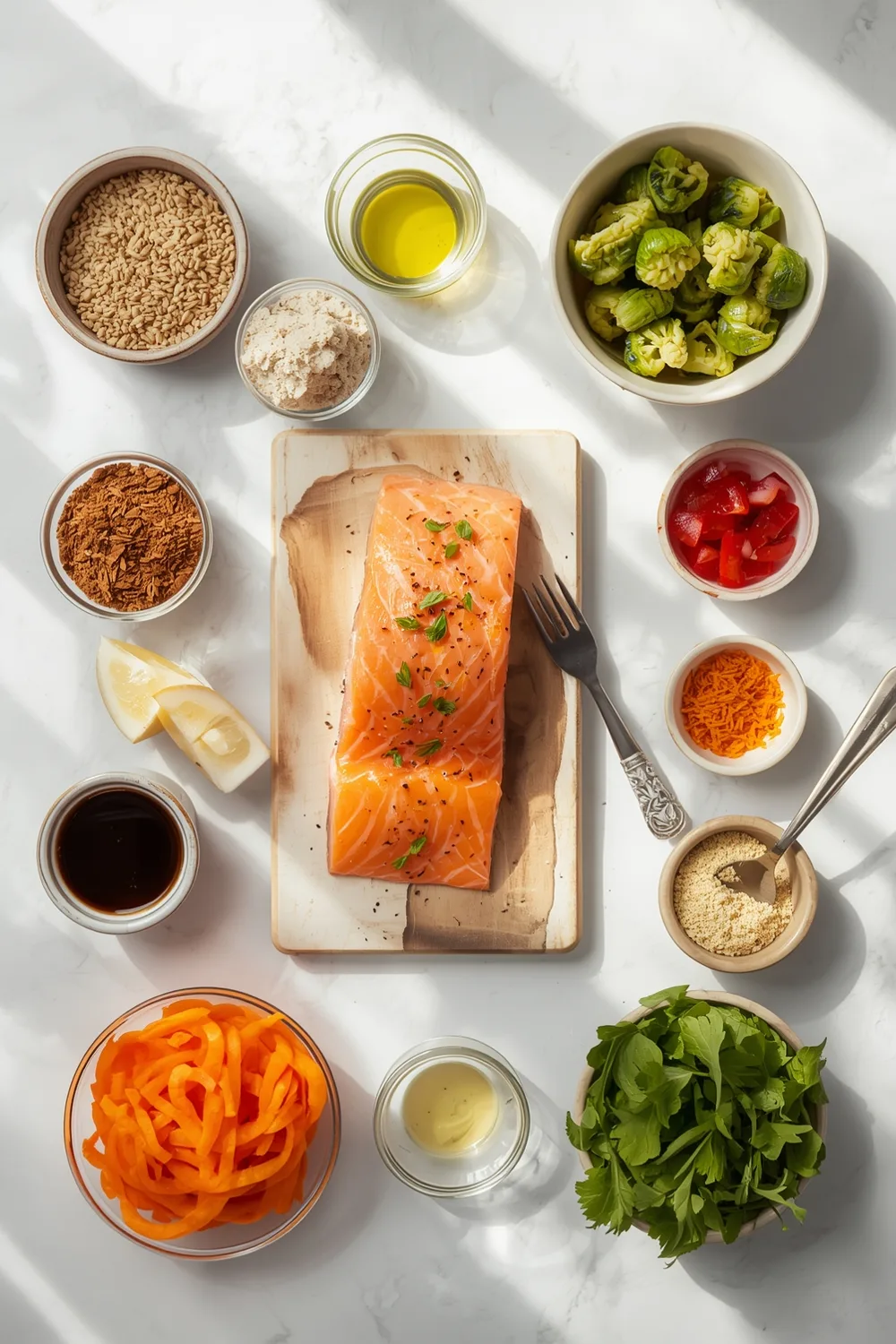 Easy Miso Ginger Salmon Bowl for Gut Health