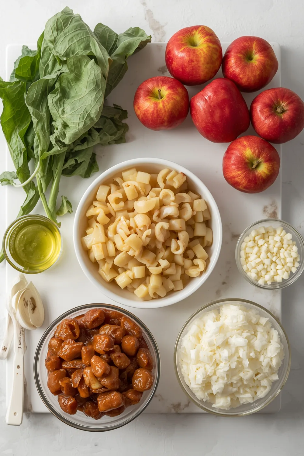 Comforting Easy Braised Cabbage with Apples and Onions (6 servings) 1 Easy Braised Cabbage with Apples and Onions