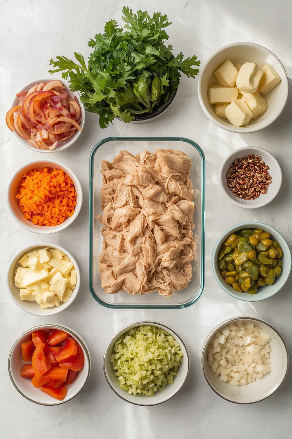 Easy Slow Cooker Shredded Chicken for Meal Prep