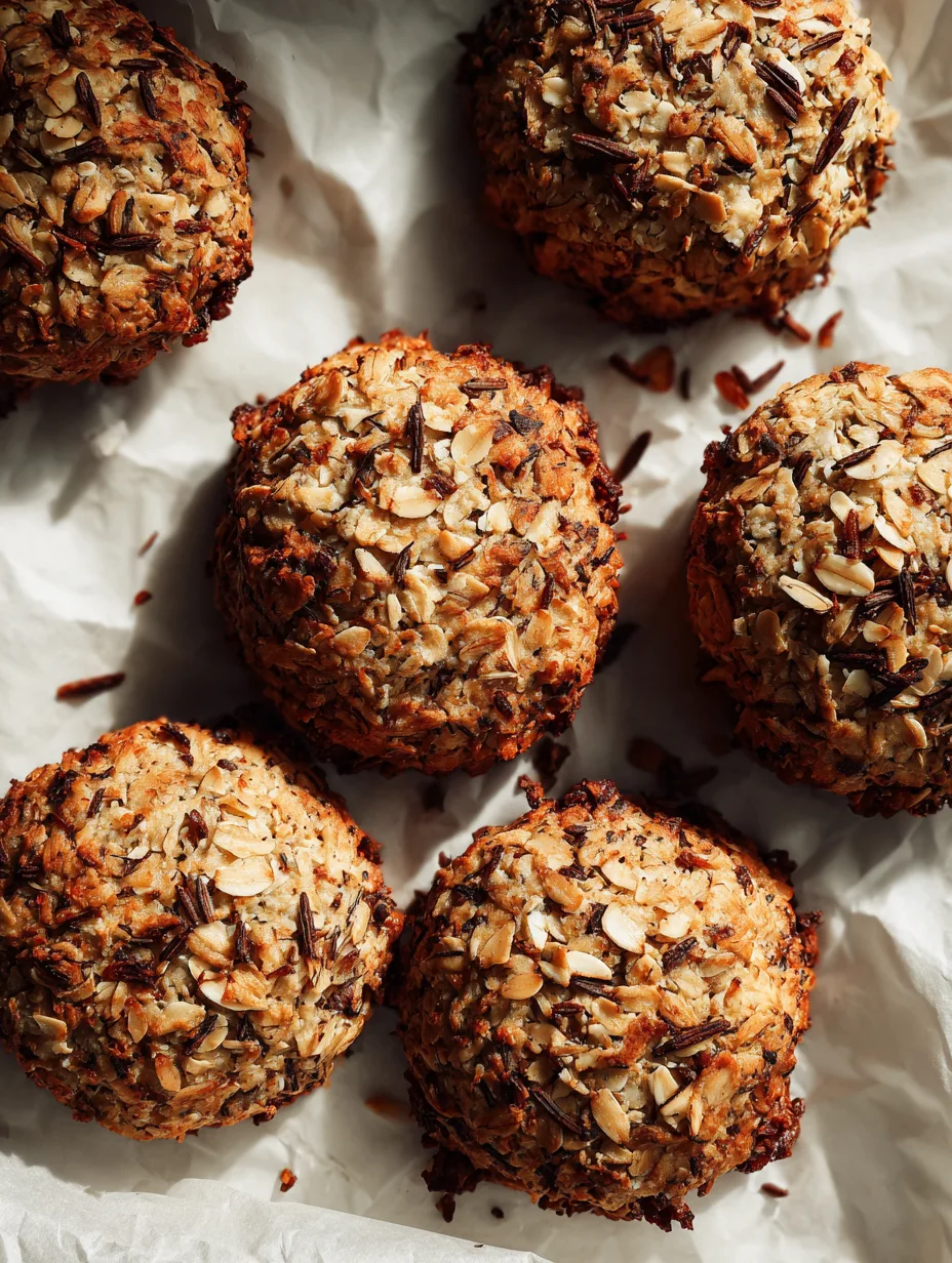 3-Ingredient Banana Oat Coconut Cookies