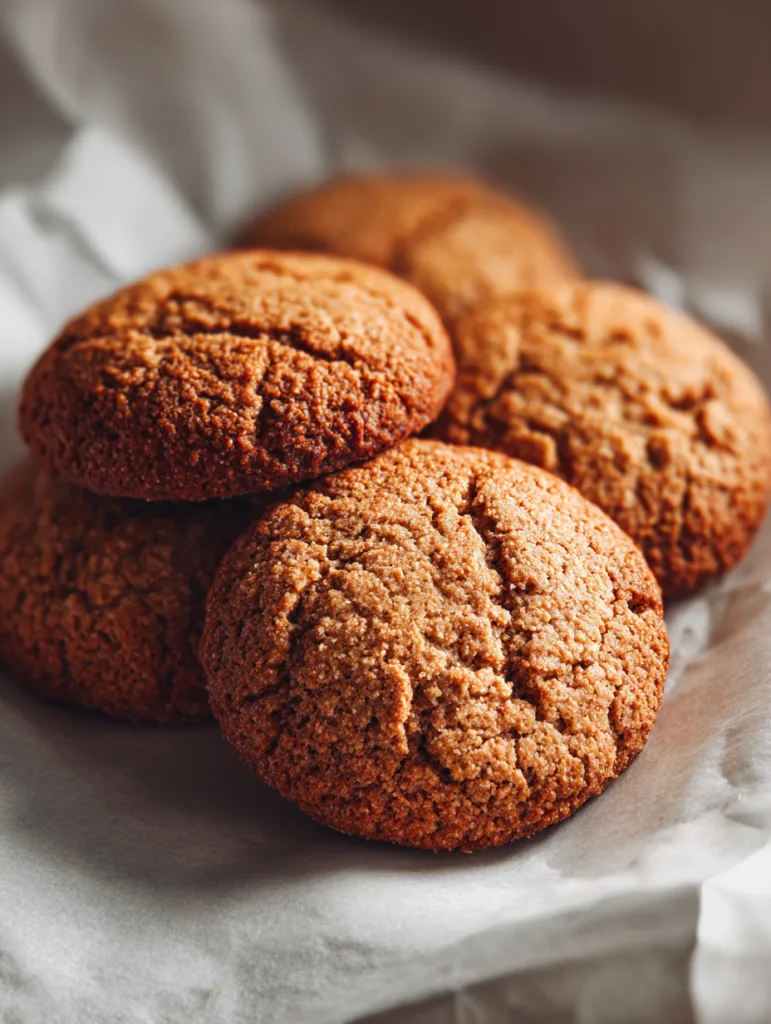 3-Ingredient Healthy Peanut Butter Oatmeal Cookies