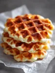 3 Ingredient Cottage Cheese Waffles