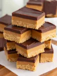 4-Ingredient Peanut Butter Bars