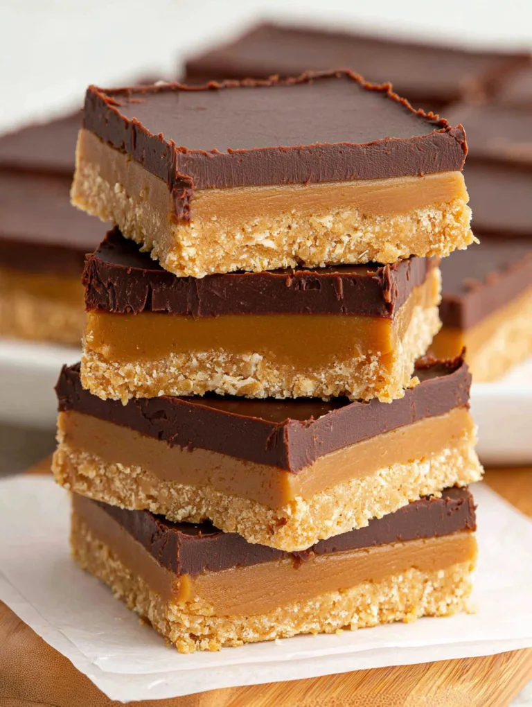 4-Ingredient Peanut Butter Bars