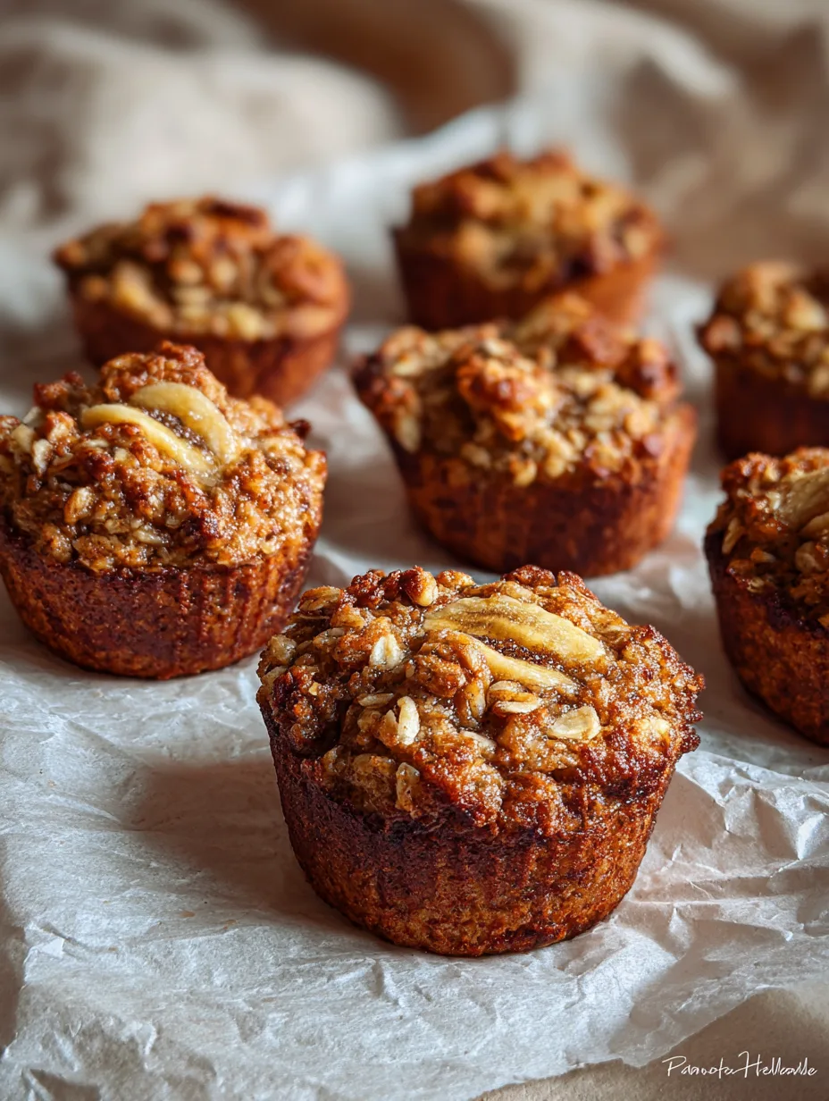 Banana Oat “Coffee Cake” Bites