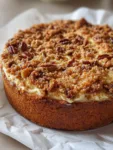 Brown Sugar Pecan Cream Cheese Coffee Cake