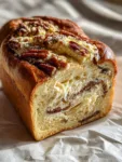 Butter Pecan Cream Cheese Pound Loaf