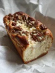 Butter Pecan Cream Cheese Pound Loaf