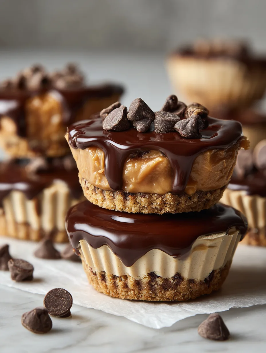 Chocolate Chip Cookie Dough Cups