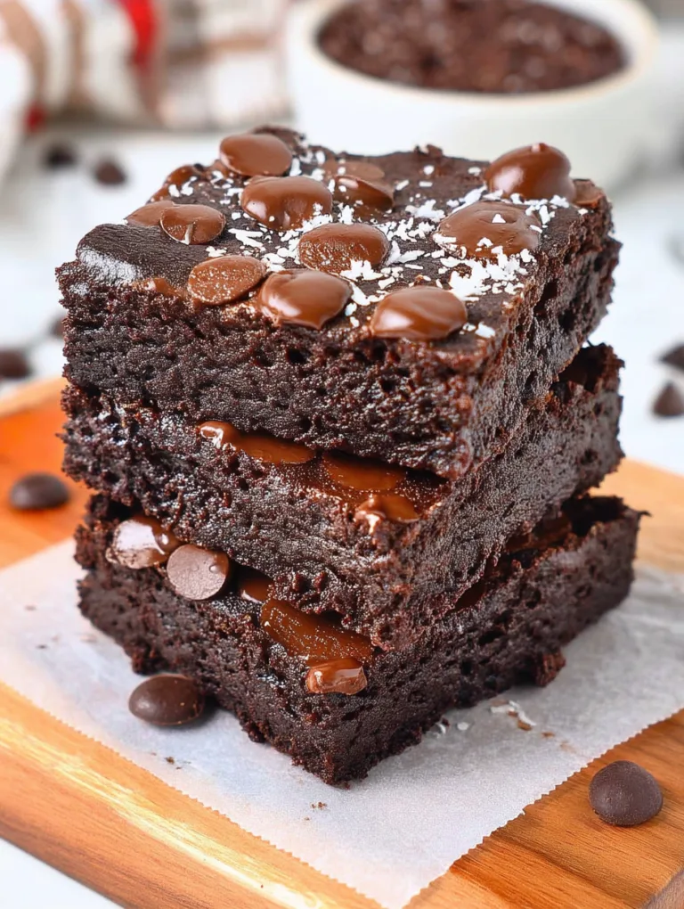 5-Ingredient Coconut Brownies