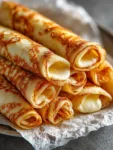 Fluffy Creamy Cottage Cheese Protein Crepes Rolls – High-Protein Breakfast Bliss (Ready in 20 Minutes!) 9 Fluffy Creamy Cottage Cheese Protein Crepes Rolls