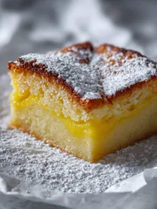 Lemon Custard Cake