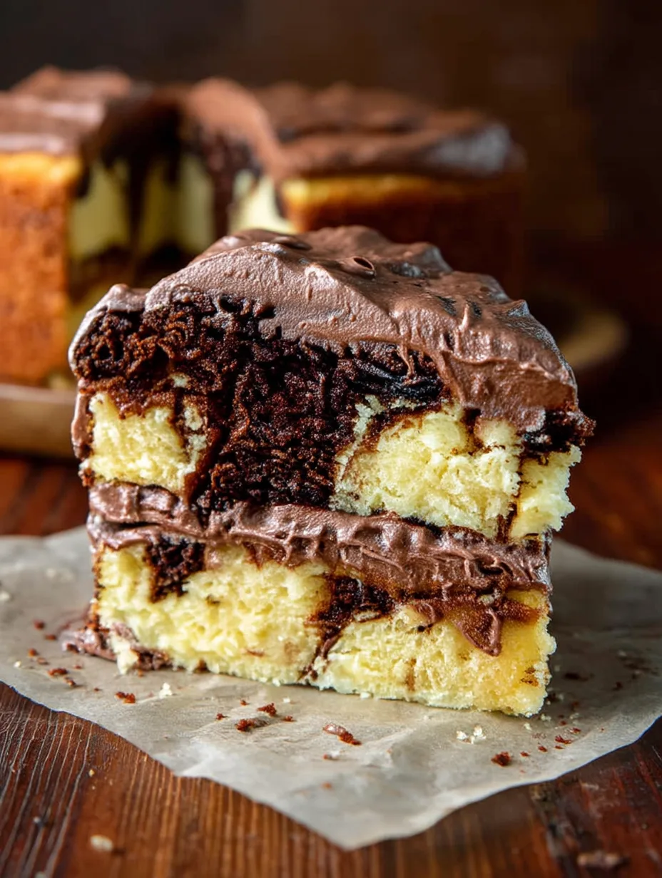 Ultimate Marble Cake