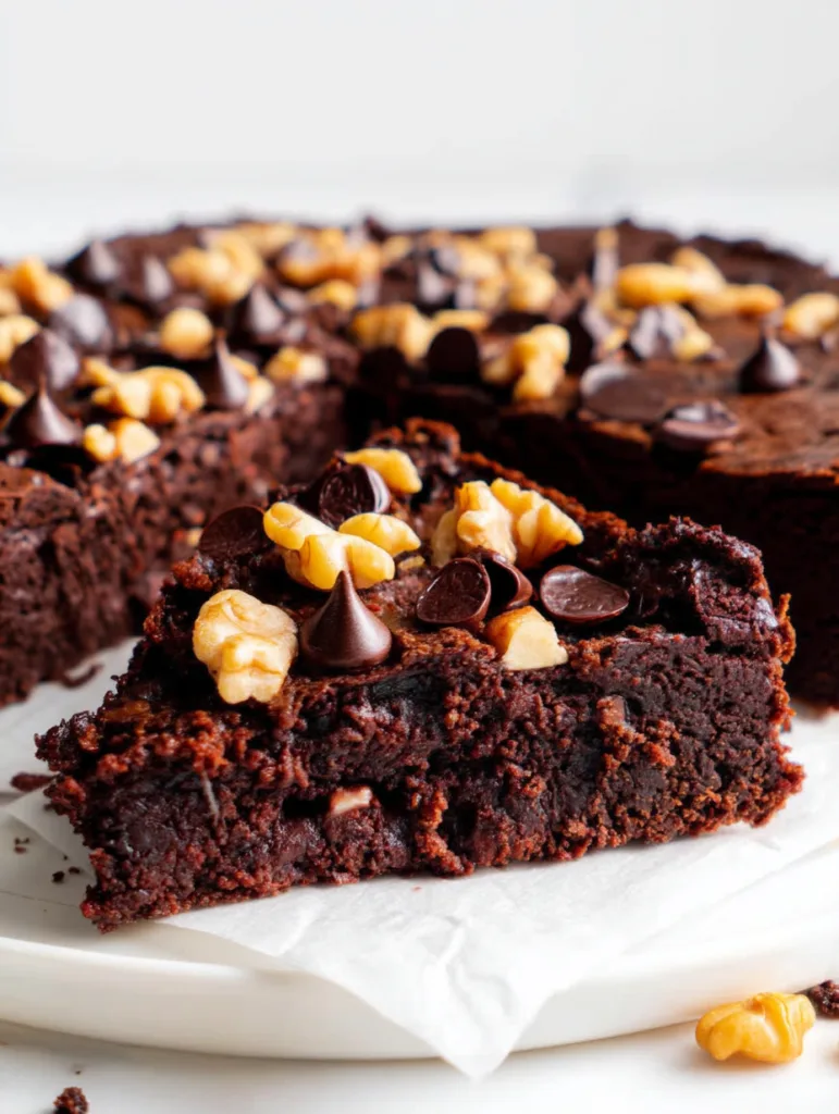 Home 4 Protein Cottage Cheese Flourless Brownies