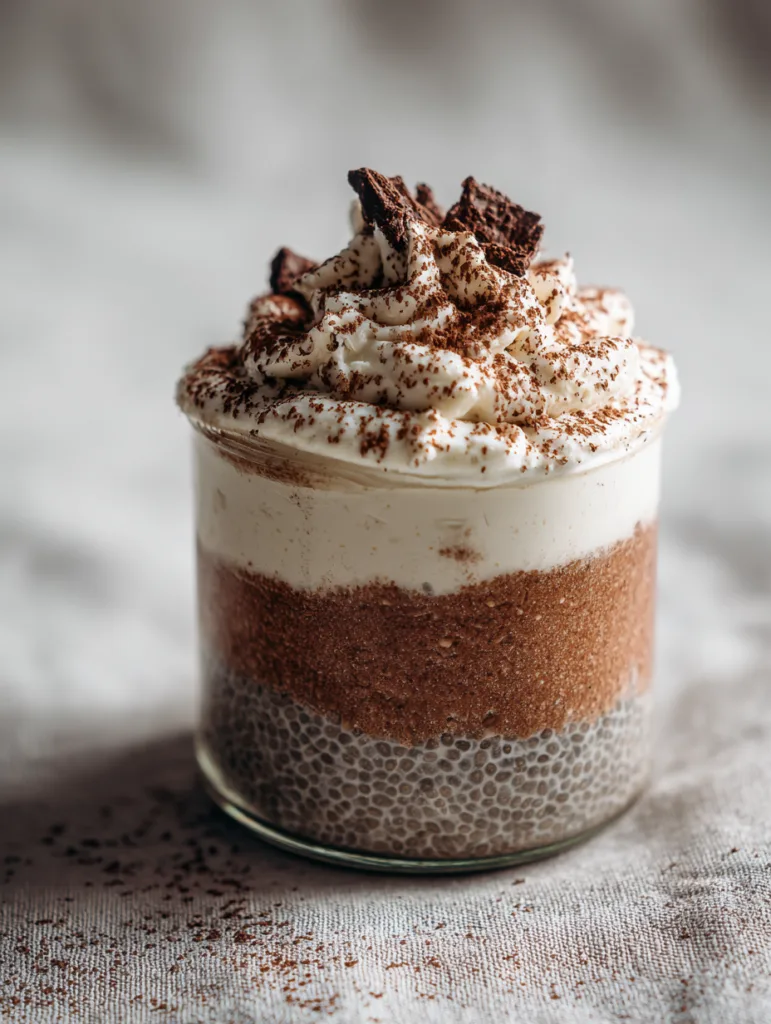 Tiramisu Chia Pudding