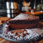 3-Ingredient Blender Chocolate Banana Cake