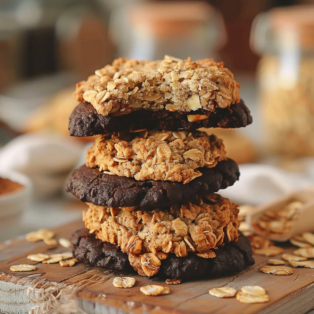 3-Ingredient Oatmeal Cookies