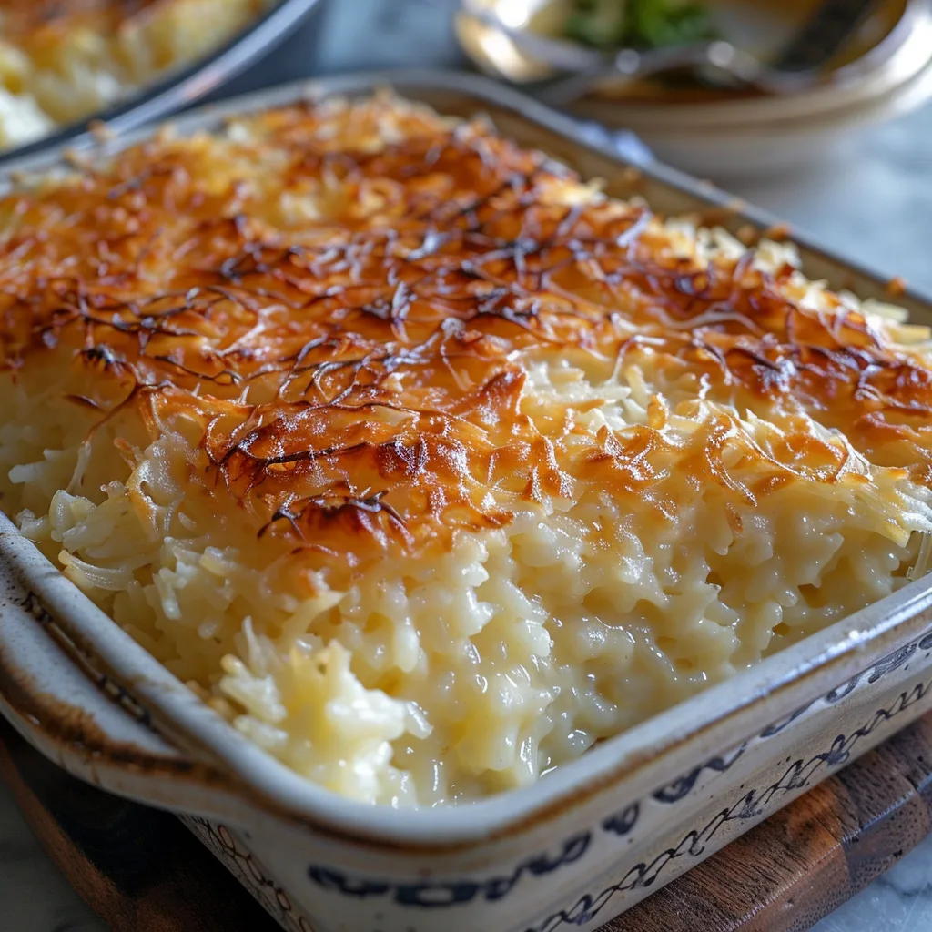 Creamy Coconut Rice Breakfast Bake