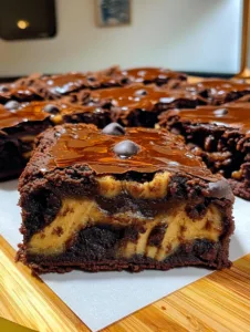 Greek Yogurt Banana Brownies with Chocolate Chip Layers