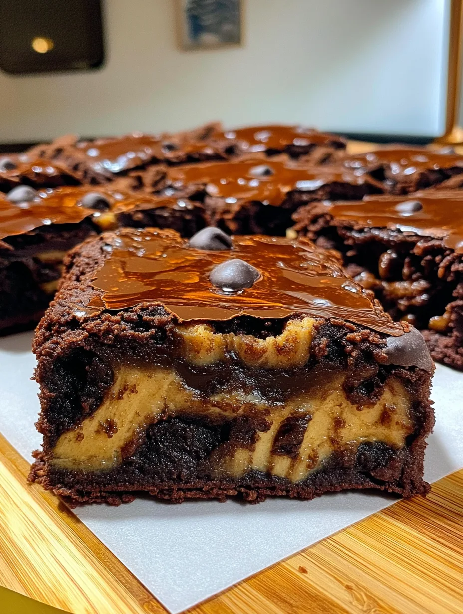Greek Yogurt Banana Brownies with Chocolate Chip Layers