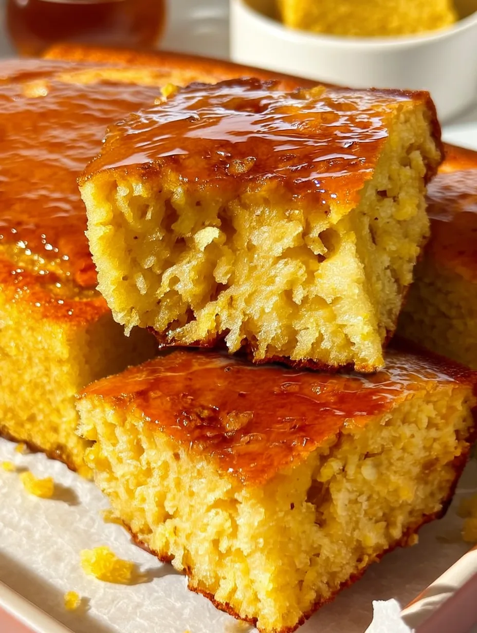 Sweet Honey Butter Cornbread