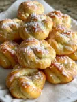 Italian Lemon Knot Cookies