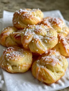 Italian Lemon Knot Cookies