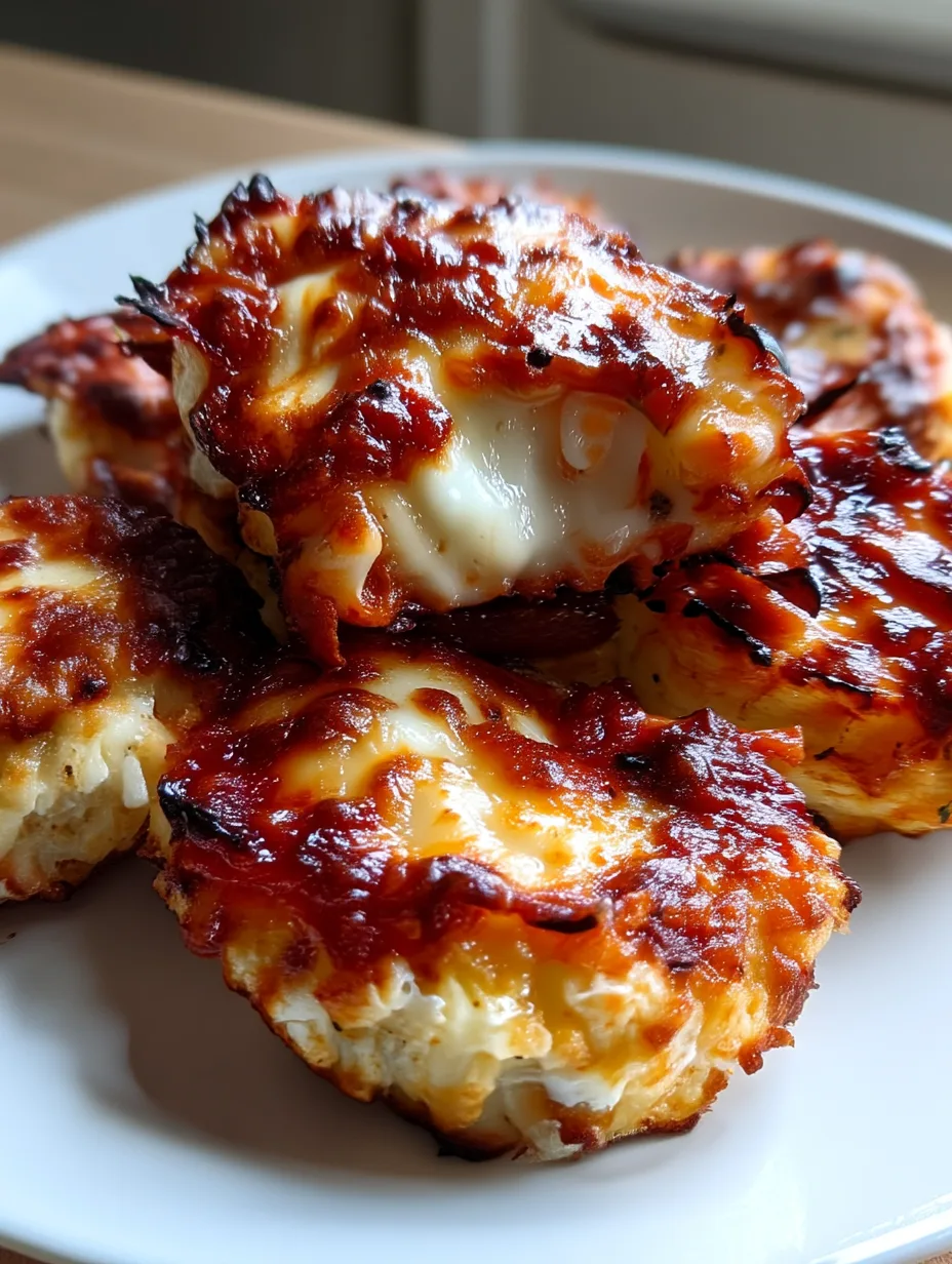 Cottage Cheese Pizza Bites