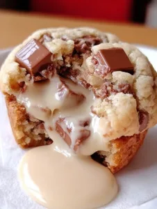 Gooey White Chocolate Center Cookie