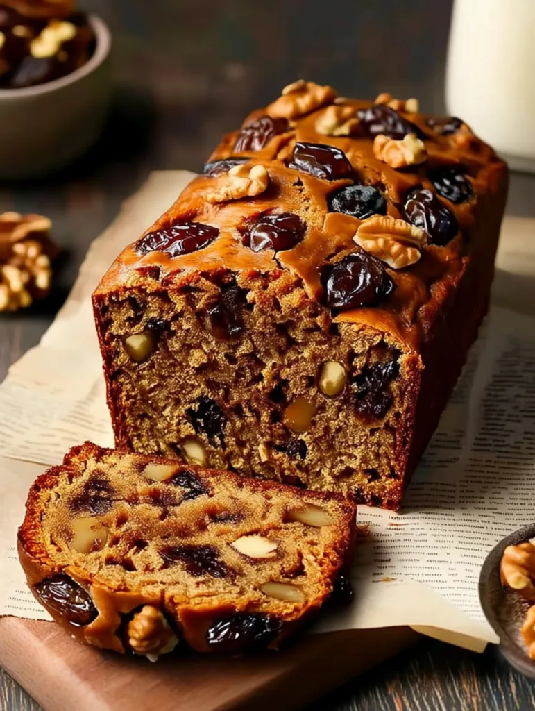 Home 4 Moist Date & Walnut Loaf Cake