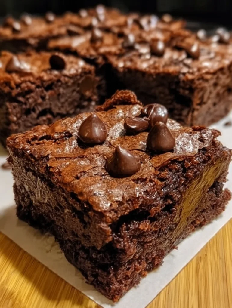 Home 5 Banana Cinnamon Brownie with Chocolate Chips