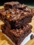 Banana Cinnamon Brownie with Chocolate Chips