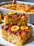Cottage Cheese Banana Oatmeal Breakfast Bake
