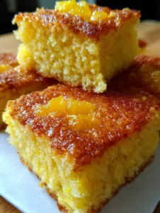 2 Ingredient Pineapple Cake Bars