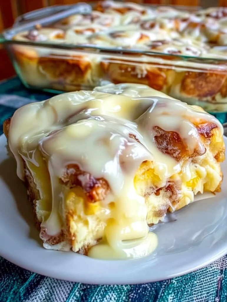 Home 1 Overnight Orange Roll Casserole