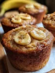 Banana Cinnamon Greek Yogurt Breakfast Muffins