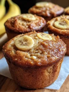 Banana Cinnamon Greek Yogurt Breakfast Muffins