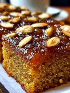 Date and Almond Cake