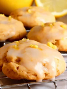 Soft Cakey Lemon Cookies