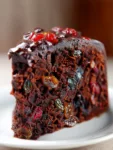 Deep Chocolate Cocoa & Spiced Mixed Fruit Celebration Cake – Rich, Luxurious & Unforgettably Festive (Perfect for Special Occasions!) 9 Deep Chocolate Cocoa & Spiced Mixed Fruit Celebration Cake